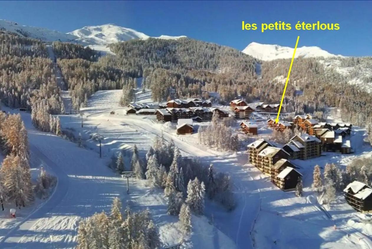 Les Petits Eterlous Appartement T3 36M2 A Puy St Vincent 1800 Alpes Du Sud 6 Personnes Parking Prive Couvert Пюи-Сен-Венсан Экстерьер фото